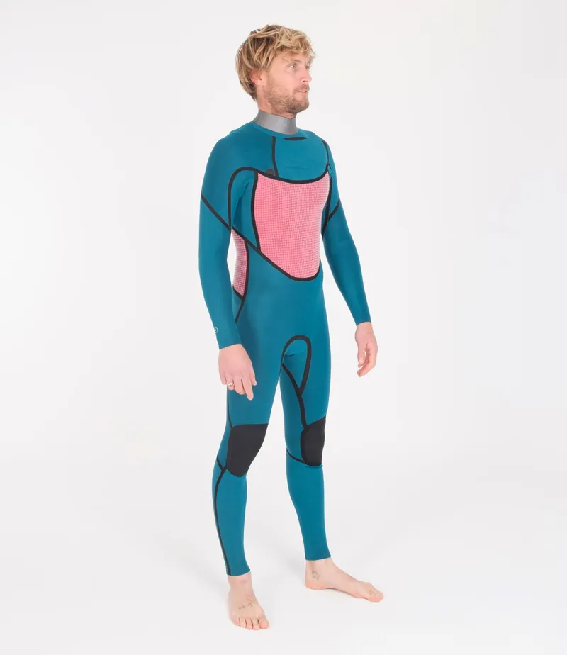 Hurley Mens Advantage Plus 3/2mm Fullsuit in Jet Black-4