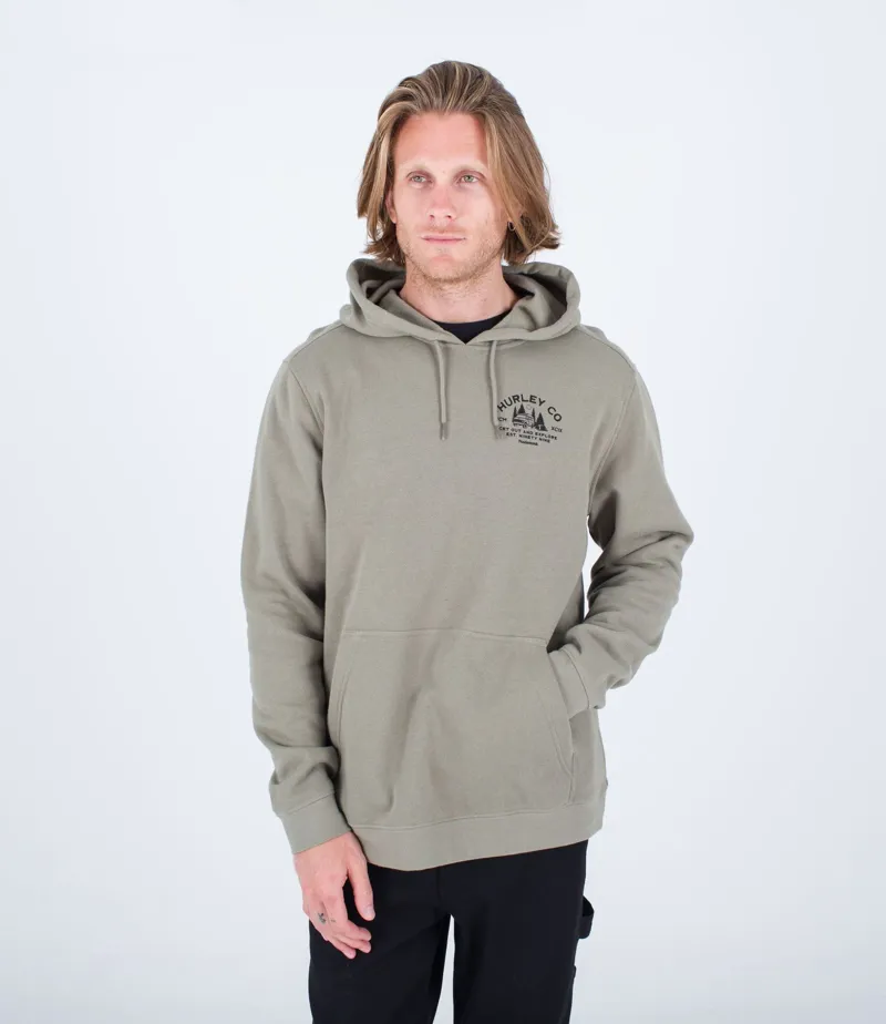 Hurley Campin Hooded Sweatshirt Army