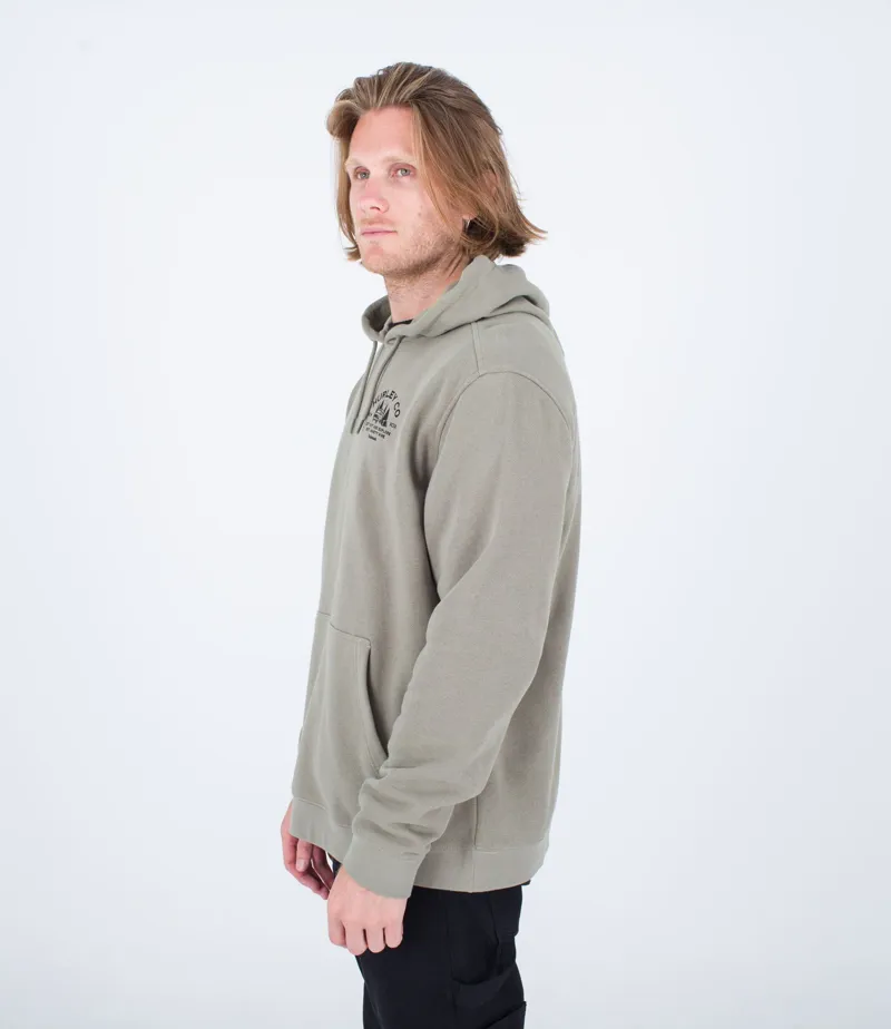 Hurley Campin Hooded Sweatshirt Army-1