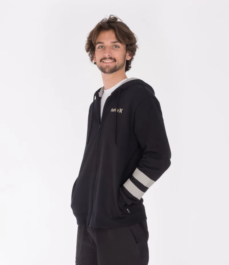 Hurley Oceancare One and Only Zip Hoodie Black-1