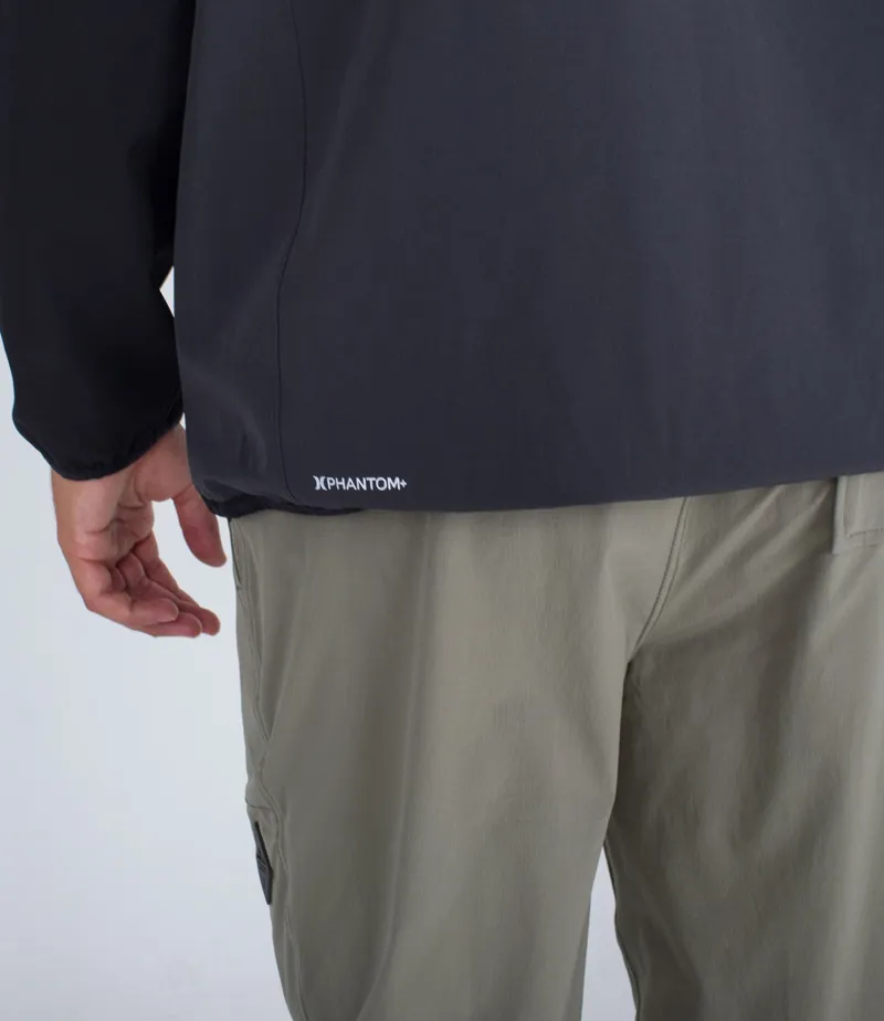 Hurley Phantom+ Packable Anorak II Dark Stone Grey-6