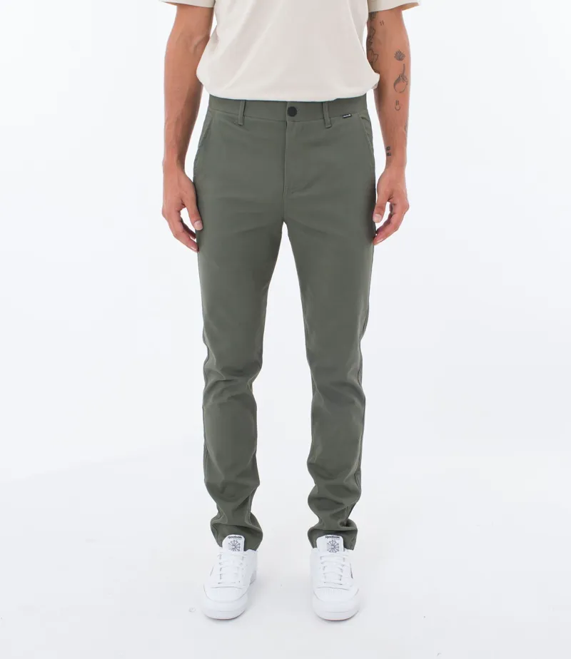 Hurley Worker Icon II Pant Charcoal Fern-1