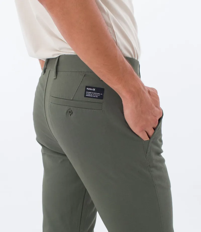 Hurley Worker Icon II Pant Charcoal Fern-4