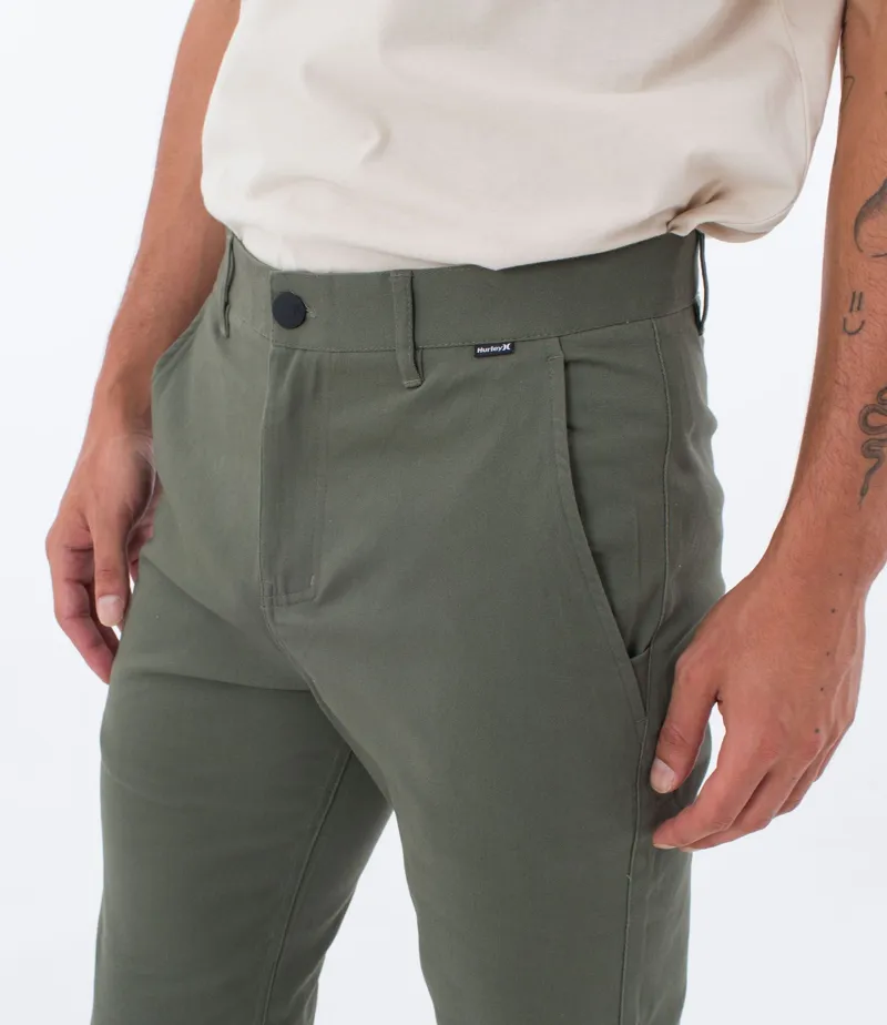Hurley Worker Icon II Pant Charcoal Fern-3