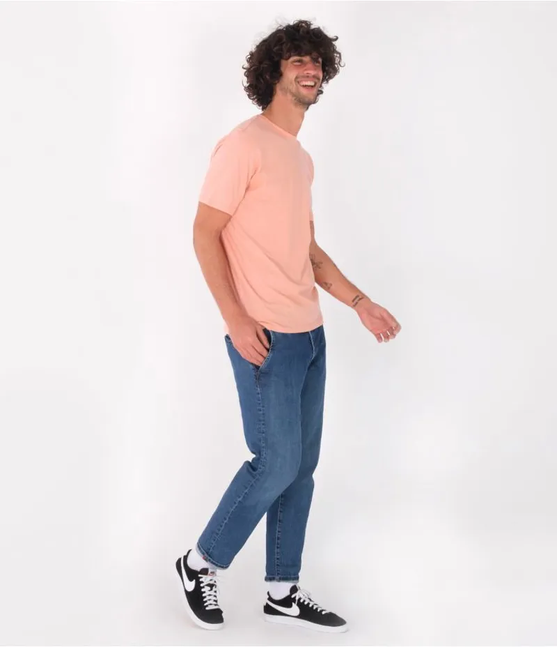 Hurley Everyday Wash Diamond Short Sleeve Tee in Pink Quest-1