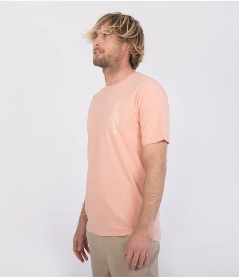 Hurley Everyday Wash Tropical Slices Short Sleeve Tee in Pink Quest-2
