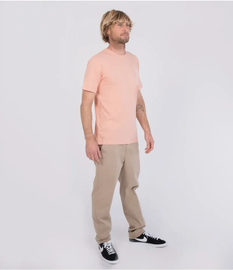 Hurley Everyday Wash Tropical Slices Short Sleeve Tee in Pink Quest-1