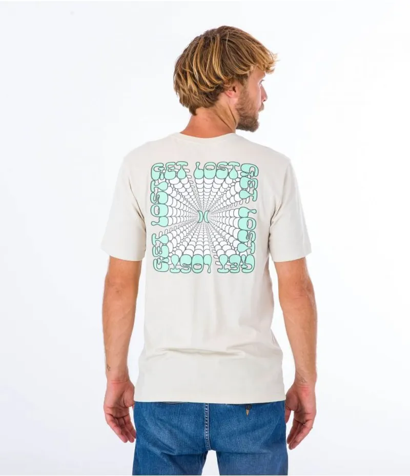 Hurley Everyday Explore Lost Square Short Sleeve Tee-2