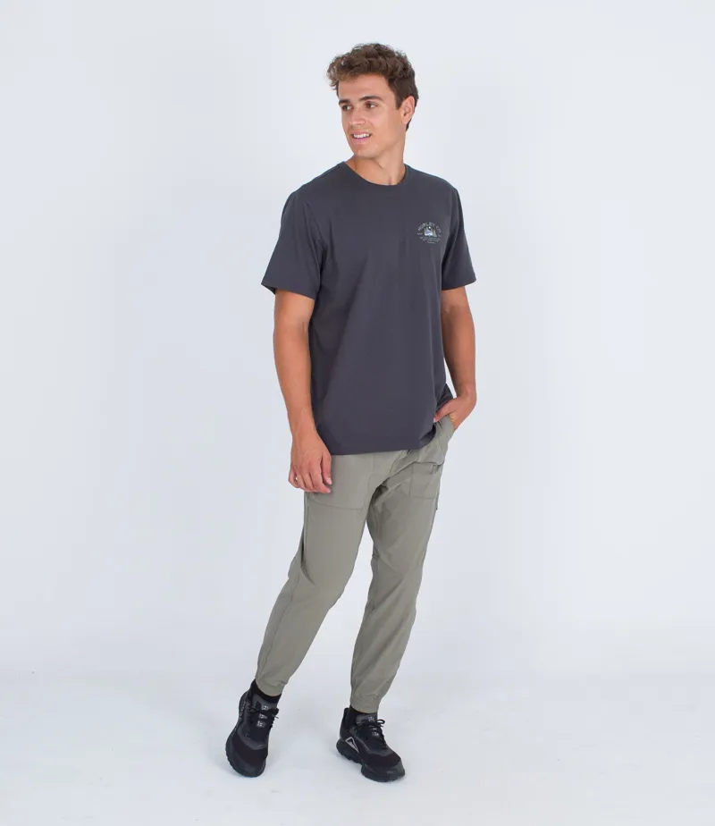 Hurley Everyday Explore Campin Short Sleeve Tee Dark Stone-5