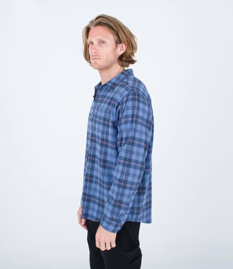 Hurley Portland Organic Flannel Thunderberry-1