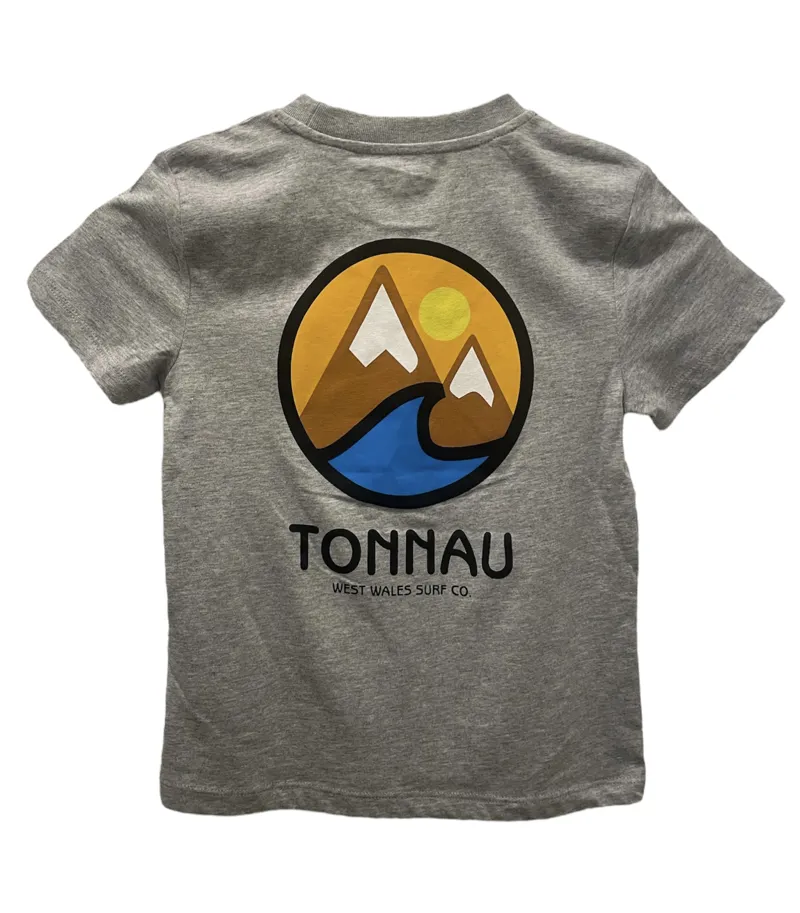 Tonnau Kids Mountain Tee - Grey --1