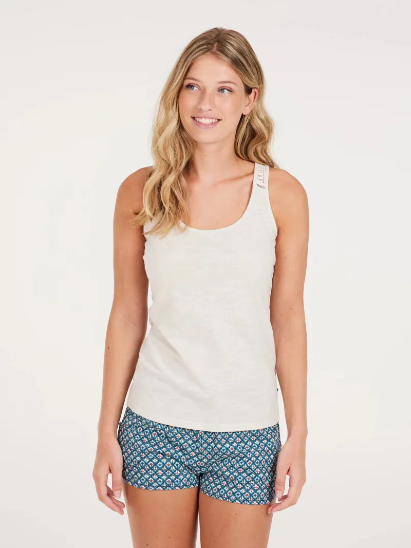 Protest Dazes Singlet Off White