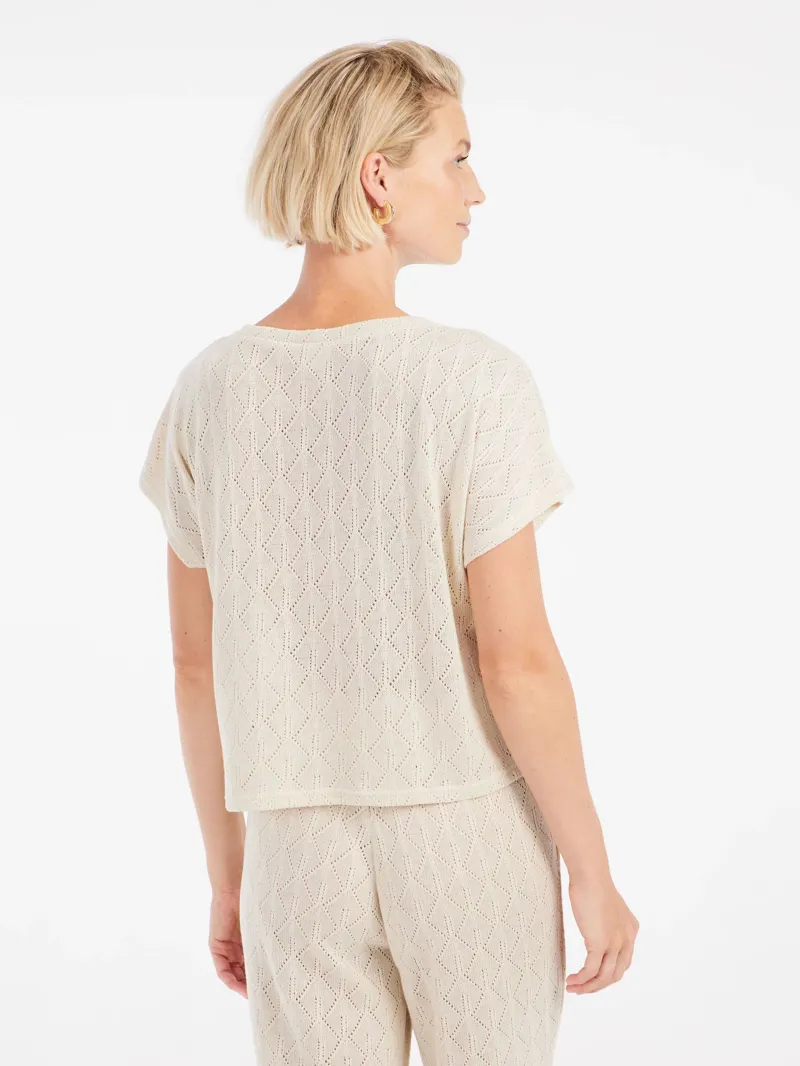 Protest Iris T-Shirt Off white-1