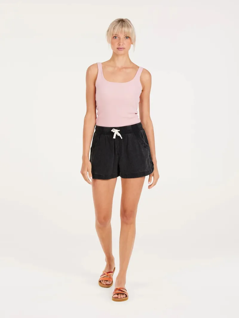 Protest Pien Shorts Faded Black