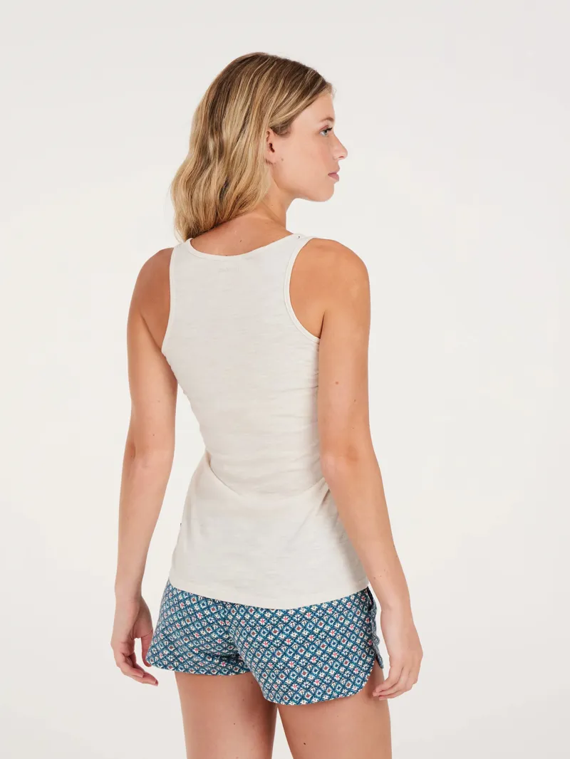 Protest Dazes Singlet Off White-1