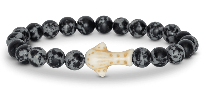 Fahlo Ocelli Stone Bracelet - Whale Shark