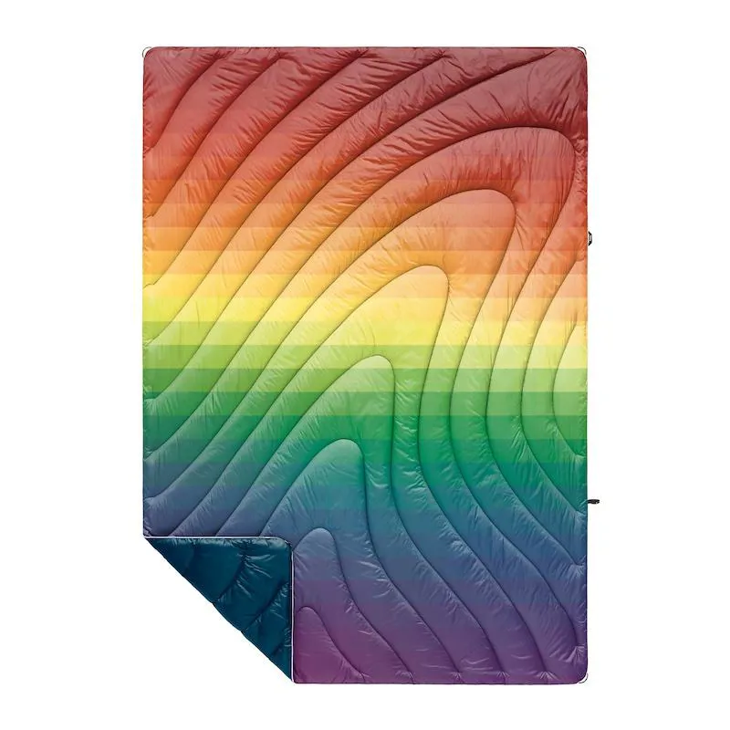 Rumpl printed Puffy Rainbow Fade Blanket