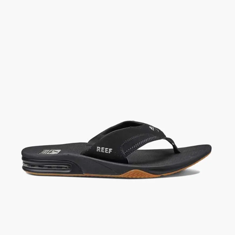 Reef Fanning Black/Silver-1