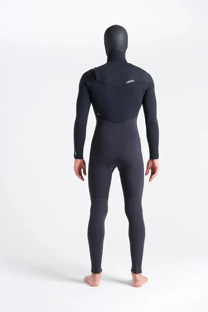 C-Skins ReWired 5:4 Mens GBS Hooded Steamer ANTHRACITE/BLACK X/PETROL-1