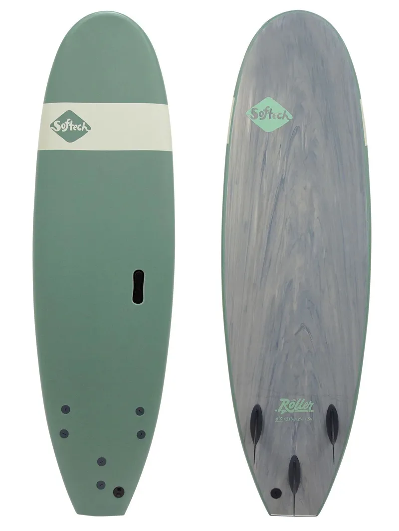 Softech Roller 7ft 6 Surfboard Smoke Green