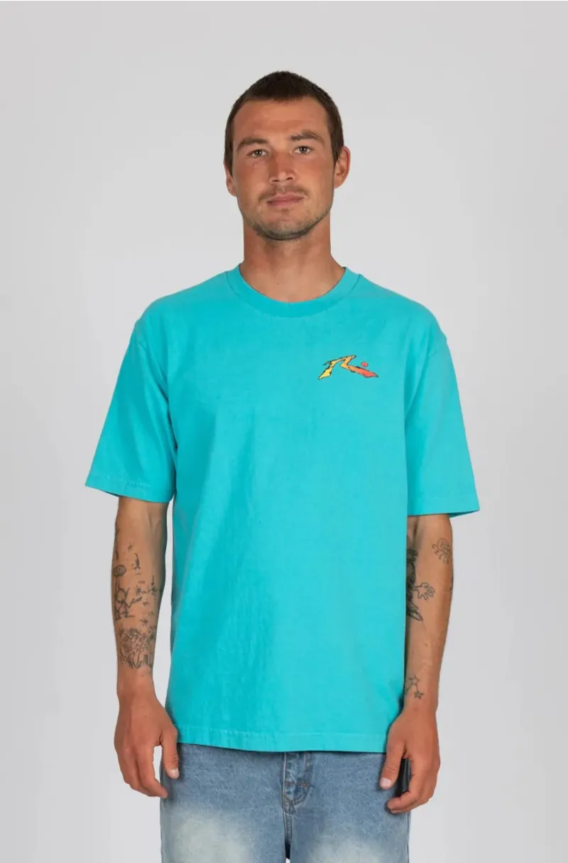 Rusty Splinter Short Sleeve Tee Ipanema