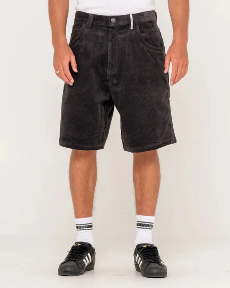 Rusty Flip Daddy Cord Short Coal