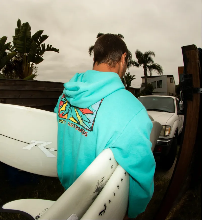 Rusty Splinter Hooded Pull Over Ipanema-2