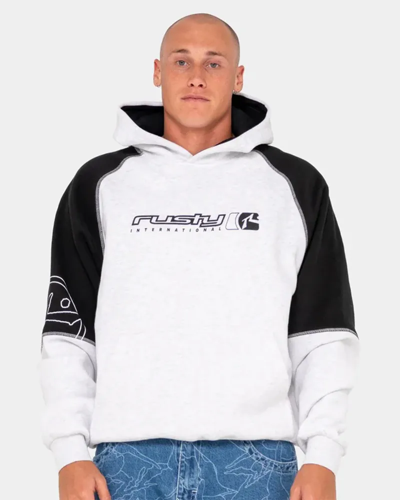 Rusty Incognito Hooded Fleece