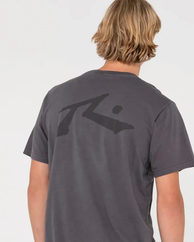 Rusty Competition s/s T-shirt Coal-1