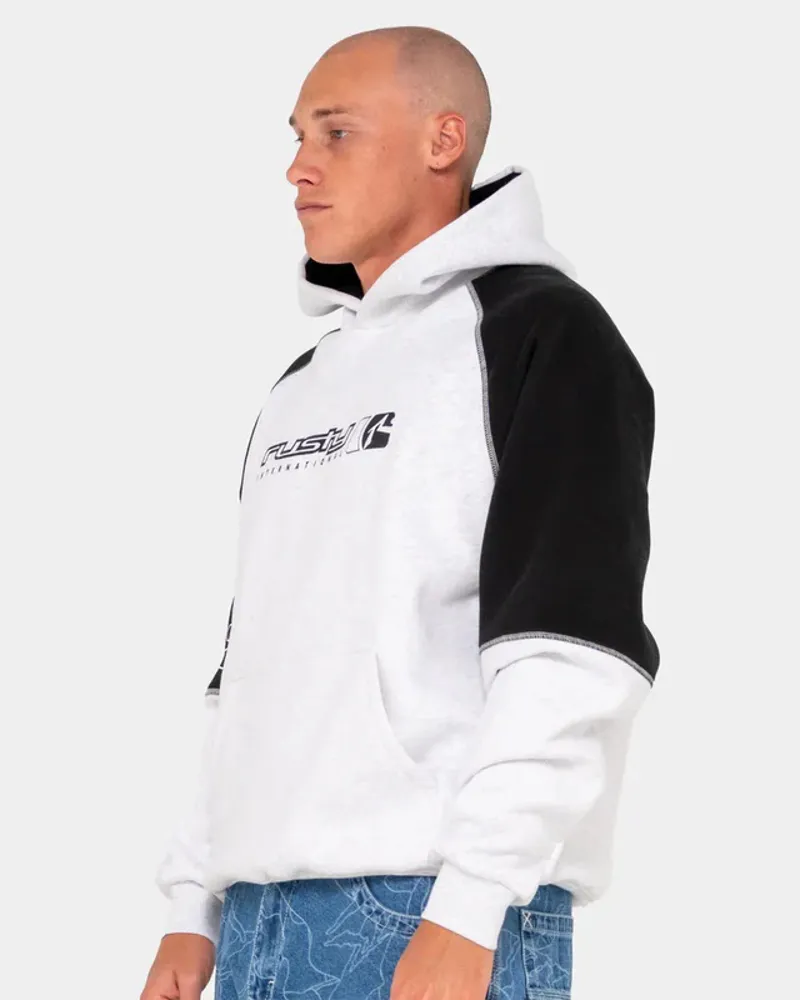 Rusty Incognito Hooded Fleece-2