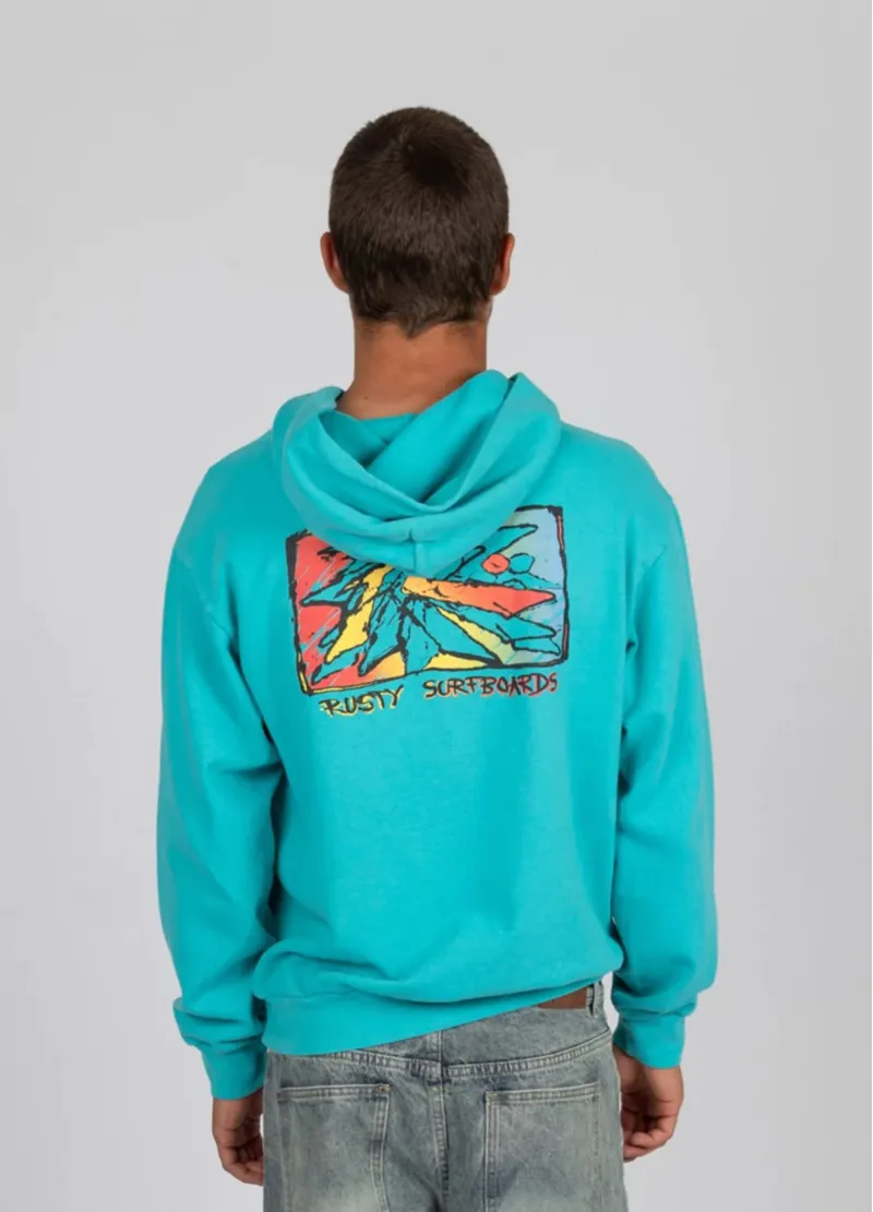 Rusty Splinter Hooded Pull Over Ipanema-1
