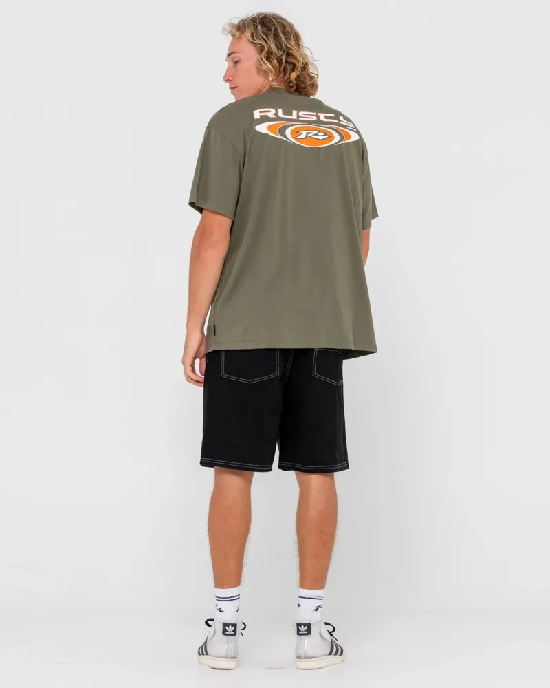 Rusty Irie Eye T-shirt Savanna-1