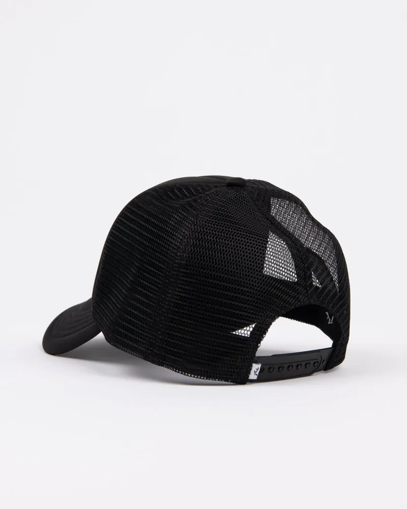 RUSTY R DOT TRUCKER CAP BLACK-2
