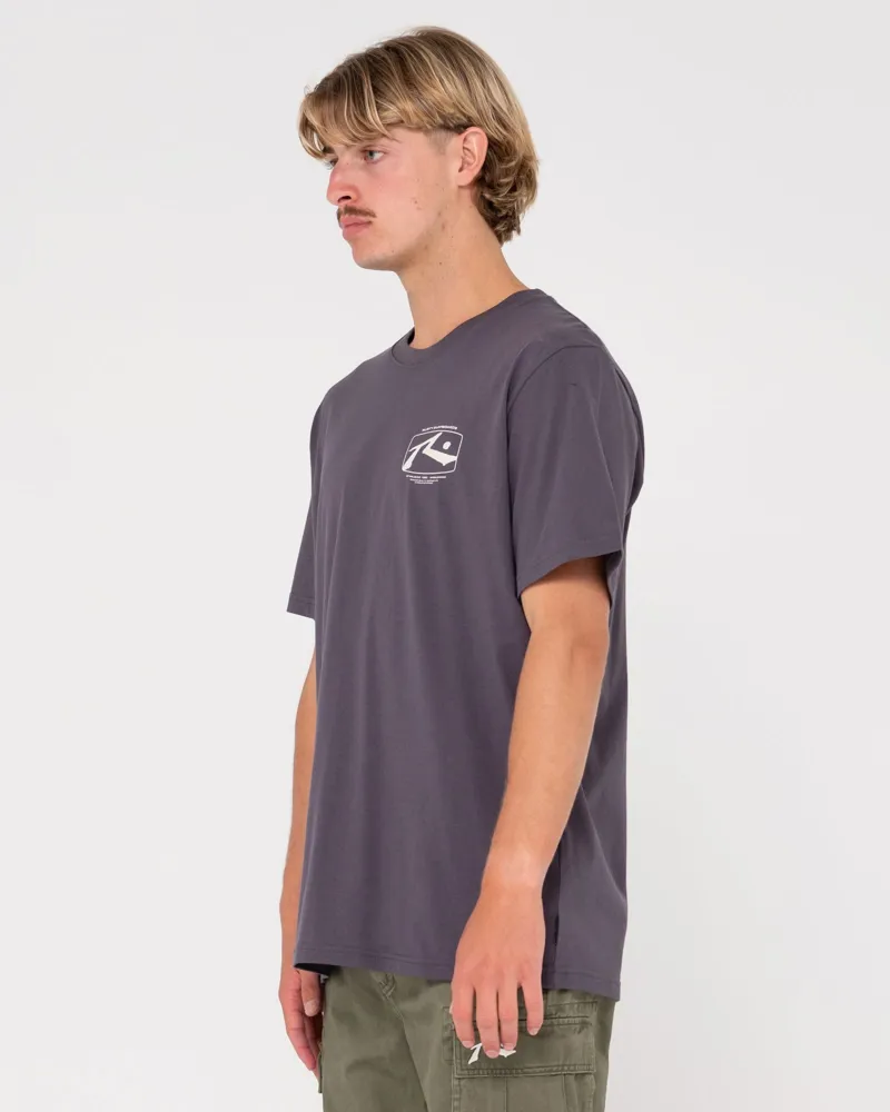 Rusty Advocate Short Sleeve Tee Coal-1