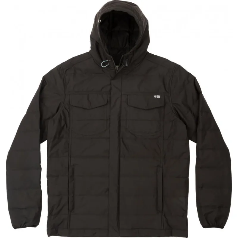Salty Crew Tidal Puffy Jacket - Black