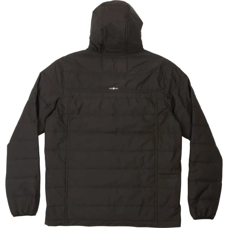 Salty Crew Tidal Puffy Jacket - Black-1