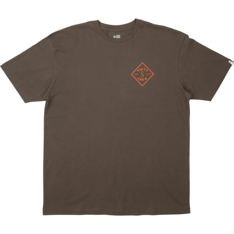 Salty Crew Tippet Short Sleeve T-Shirt in Coal