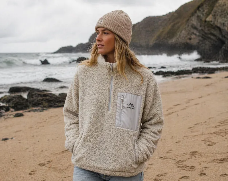 Tonnau 1/4 Sherpa Fleece Sand-1