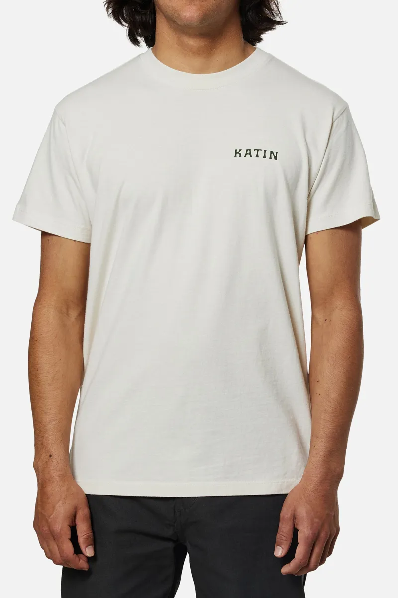 Katin Vista Tee Vintage White - Mens Short Sleeve T-Shirt-1