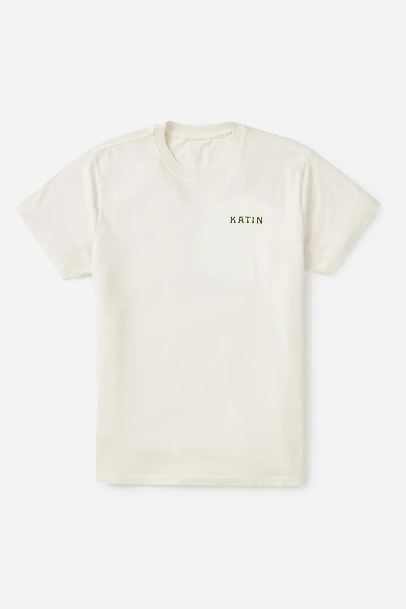 Katin Vista Tee Vintage White - Mens Short Sleeve T-Shirt-4
