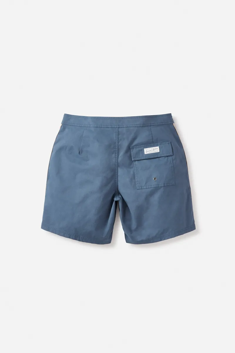 Katin Theo Hybrid Trunk Washed Blue - Mens Board Shorts-4