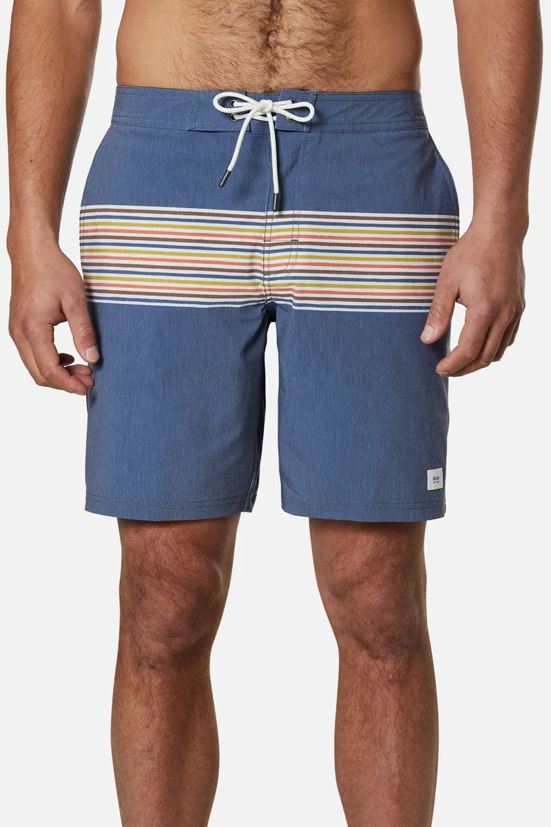 Katin Roam Hybrid Trunk Washed Blue - Mens Board Shorts