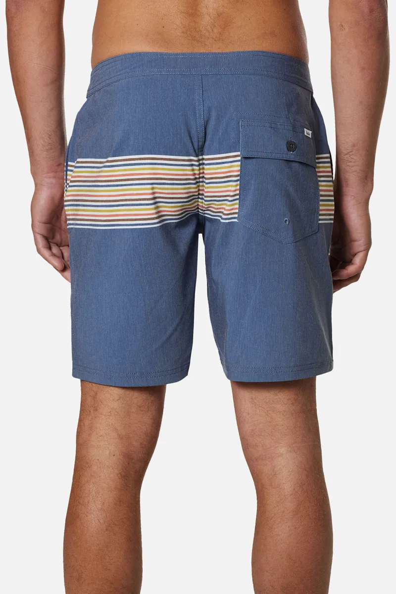 Katin Roam Hybrid Trunk Washed Blue - Mens Board Shorts-2