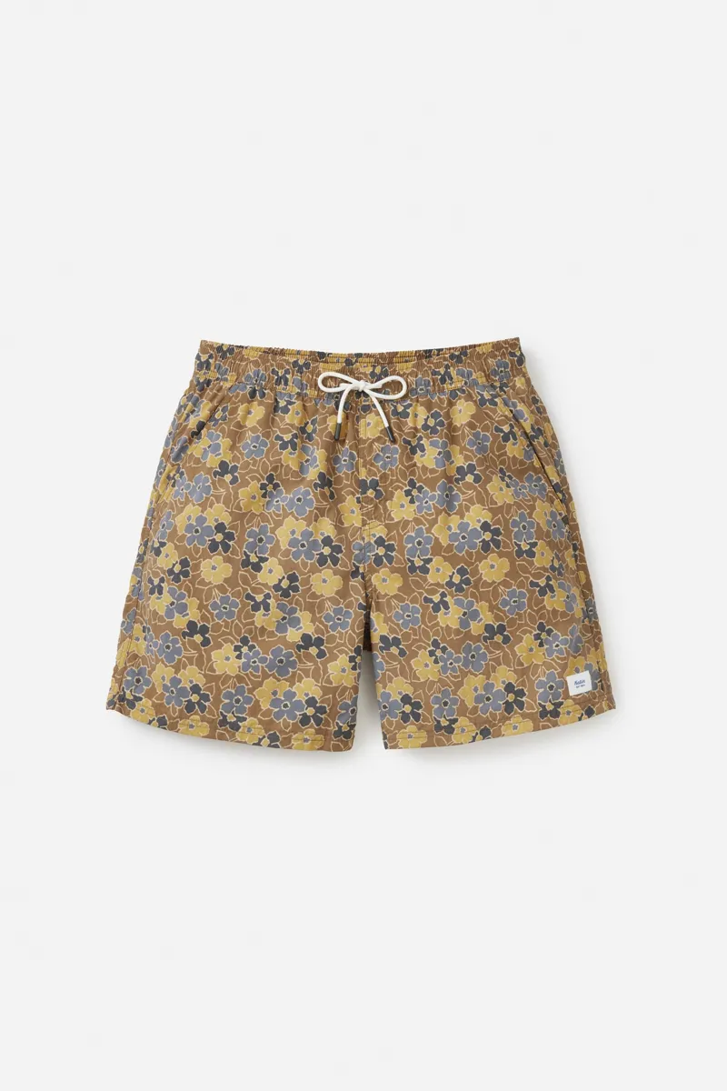 Katin Field Volley Ermine - Mens Brown Board Shorts-3