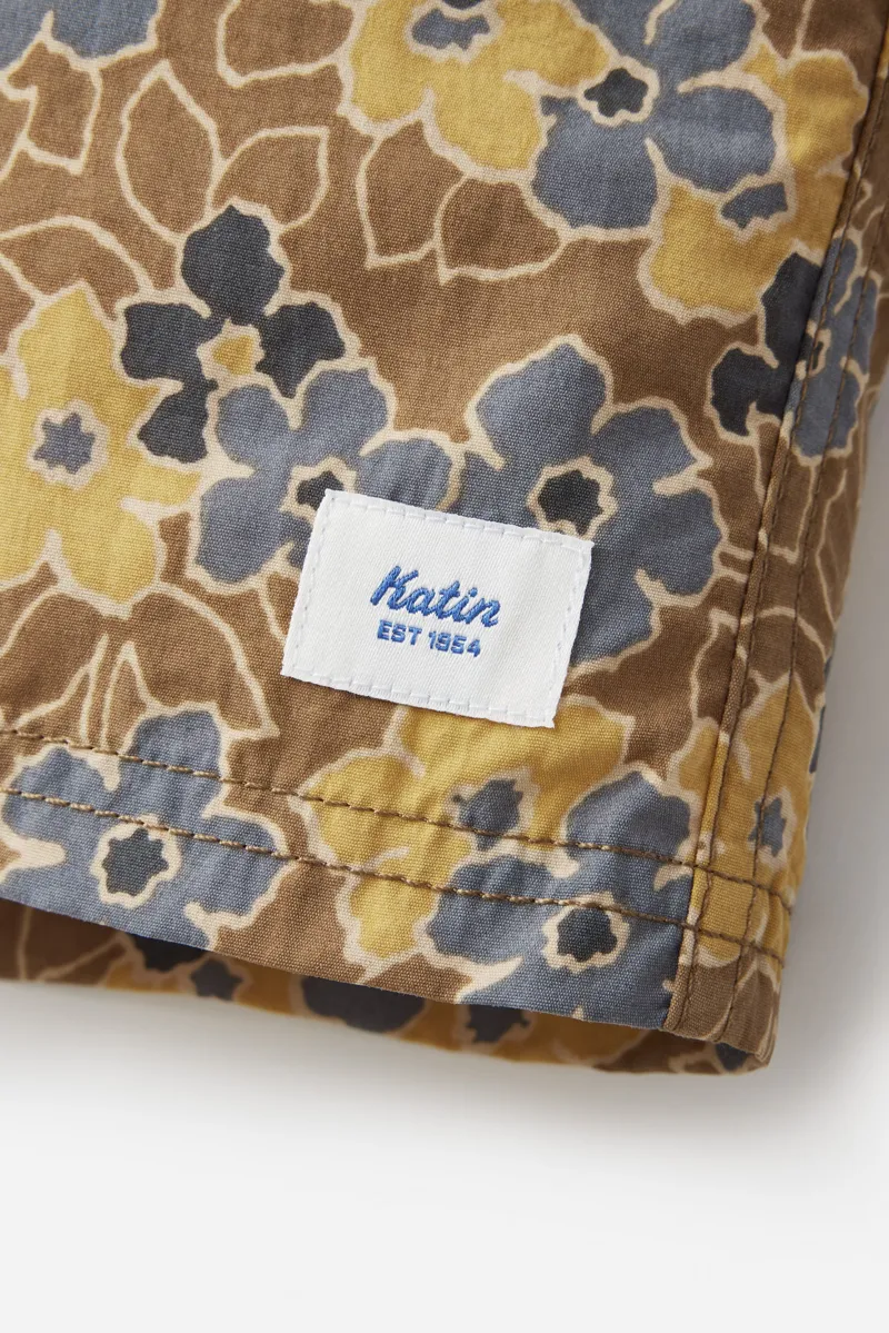 Katin Field Volley Ermine - Mens Brown Board Shorts-7