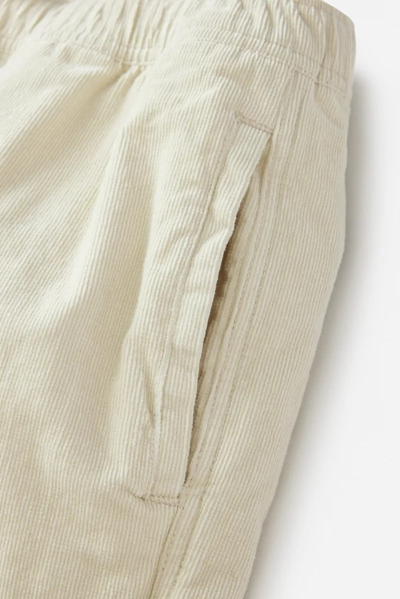 Katin Cord Local Short Silver Birch - Mens White Walk Shorts-7