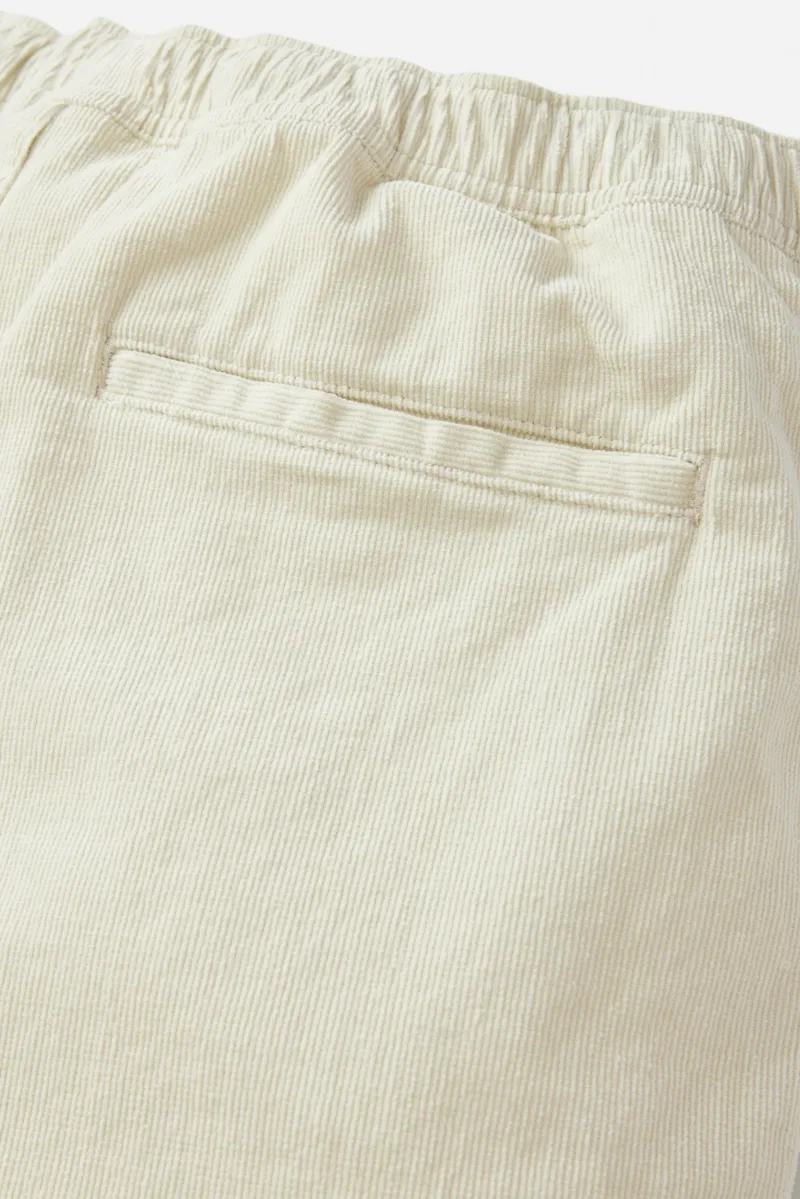 Katin Cord Local Short Silver Birch - Mens White Walk Shorts-8