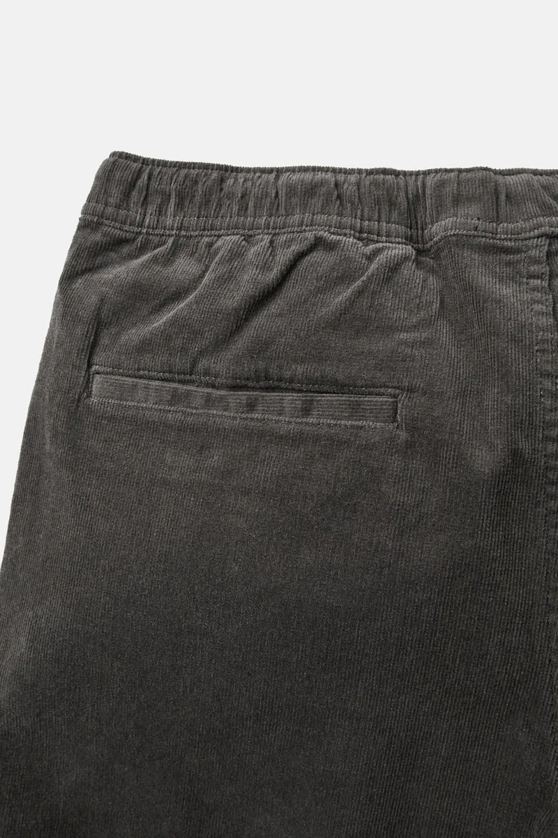Katin Cord Local Short Black Wash - Mens Corduroy Walk Shorts-7