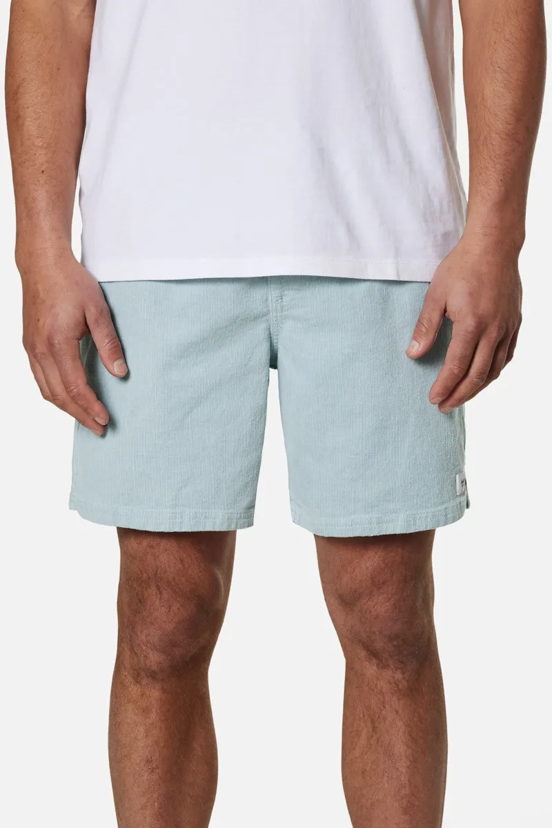 Katin Cord Local Short Light Blue - Mens Walk Shorts