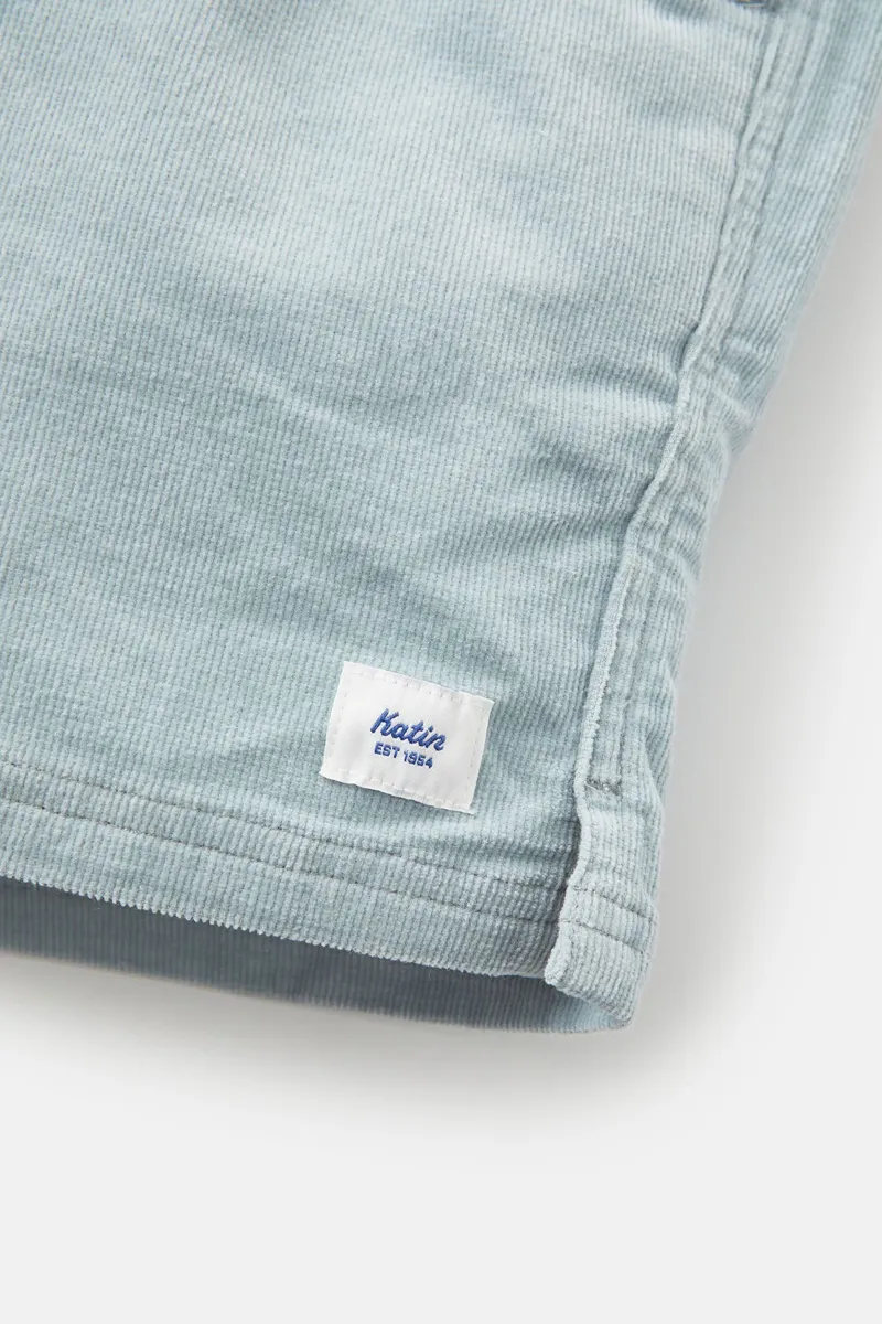 Katin Cord Local Short Light Blue - Mens Walk Shorts-5